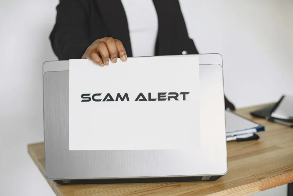 phishing warning